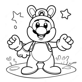 Pagina Para Colorear De Mario Rabbids 70303-58131