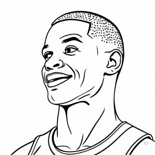 Pagina Para Colorear De Russell Westbrook 70323-58128