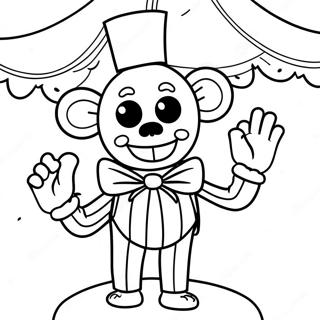 Pagina Para Colorear De Ennard En El Circo 70354-58179