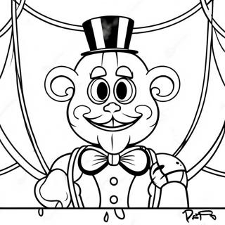 Pagina Para Colorear De Ennard En El Circo 70354-58180