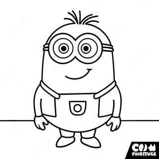 Pagina Para Colorear De Minion Kevin 70503-58287