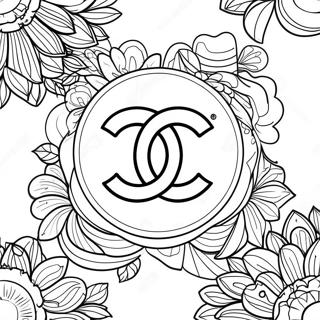 Chanel Páginas Para Colorear