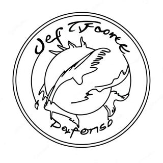 Pagina Para Colorear Del Logo De Deftones 70593-58355