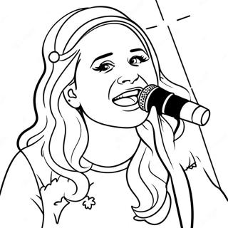 Meghan Trainor Páginas Para Colorear