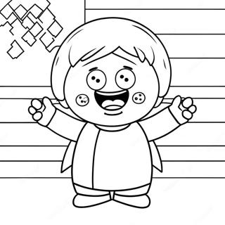 Pagina Para Colorear Butters De South Park Divertido 70724-58463