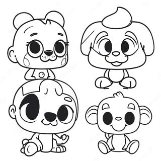 Funko Pop Disney Páginas Para Colorear