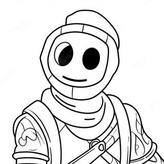 Pagina Para Colorear Del Personaje Klombo De Fortnite Colorido 70914-58630