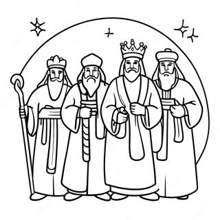 Pagina Para Colorear De Los Reyes Magos 71003-58678