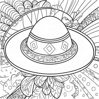 Pagina Para Colorear De Sombrero 71323-58928