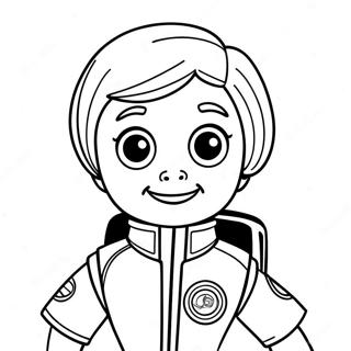 Pagina Para Colorear De Miles De Tomorrowland 71343-58956