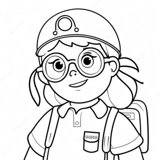 Pagina Para Colorear De Rosie Revere Ingeniera 71633-59190