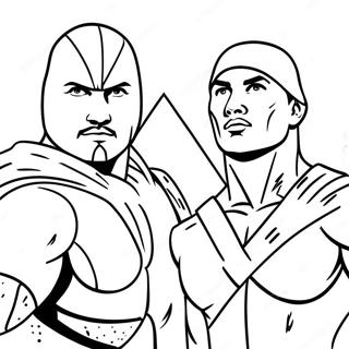 Pagina Para Colorear De Personajes De Creed En Accion 71704-59246