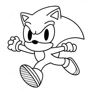 Sonic Fuerzas Páginas Para Colorear