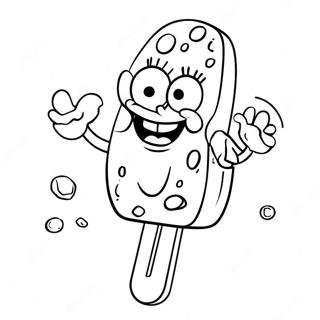 Pagina Para Colorear De Spongebob Popsicle 71783-59310