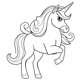 Pagina Para Colorear De Un Caballo Unicornio 71863-59375