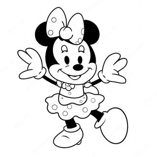 Minnie Bowtique Páginas Para Colorear