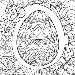 Pascua Vintage Páginas Para Colorear