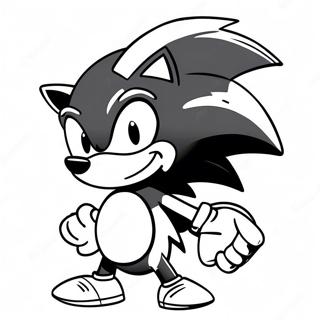 Fnf Sonic Páginas Para Colorear