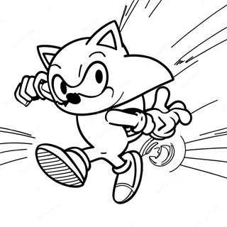 Pagina Para Colorear De Sonic The Hedgehog A Toda Velocidad 71914-59417