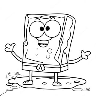 Pagina Para Colorear De Gary Bob Esponja 7194-5850