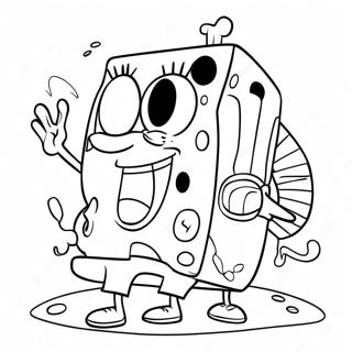 Pagina Para Colorear De Gary Bob Esponja 7194-5852