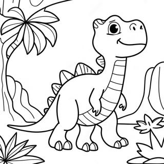 Pagina Para Colorear De Gogo Dino Adventure 71964-59460