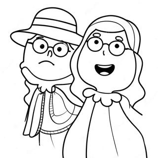 El Fantasma Y Molly Mcgee Páginas Para Colorear