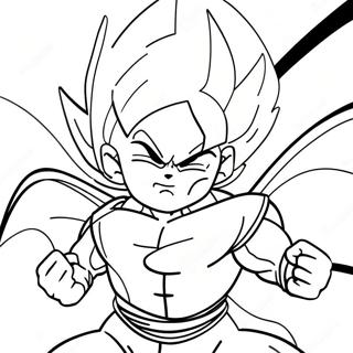 Dragon Ball Super Super Héroe Páginas Para Colorear