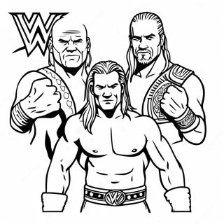 Pagina Para Colorear De La Wwe 72153-59596