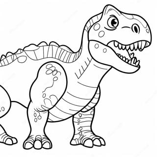 Pagina Para Colorear De Giganotosaurus Rugiendo 72225-59653