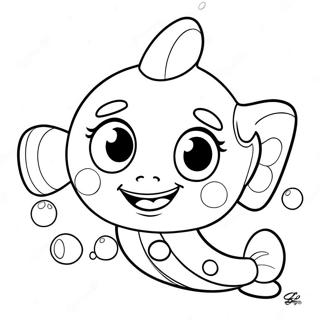 Oona Bubble Guppies Páginas Para Colorear