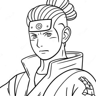 Pagina Para Colorear Shikamaru Nara 72624-59971