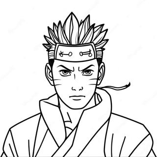 Pagina Para Colorear Shikamaru En Jutsu De Sombra 72625-59974