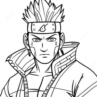 Pagina Para Colorear Shikamaru En Jutsu De Sombra 72625-59976