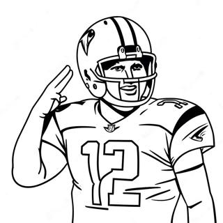 Pagina Para Colorear De Tom Brady 7264-5907