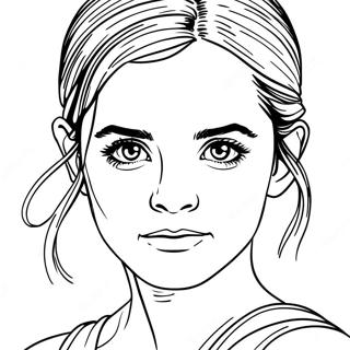 Pagina Para Colorear De Emma Watson 72674-60014