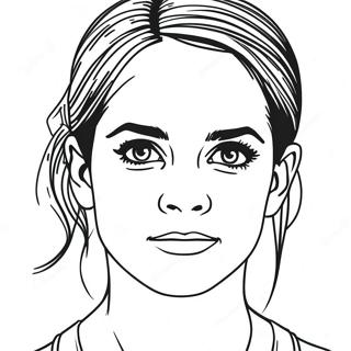 Pagina Para Colorear De Emma Watson 72674-60015