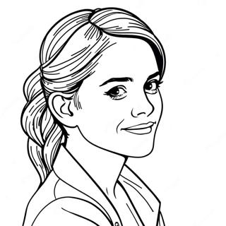 Pagina Para Colorear De Emma Watson 72674-60016