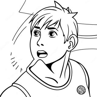 Pagina Para Colorear De Kuroko En Accion 72805-60118