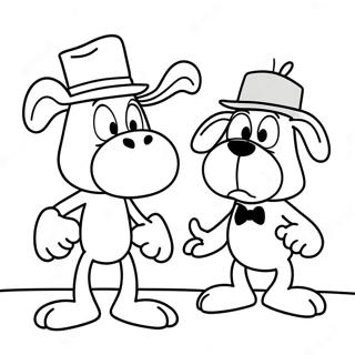 Pagina Para Colorear De Rocky Y Bullwinkle 72824-60142