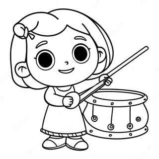 Pagina Para Colorear De Junio De Little Einsteins Jugando Con Instrumentos Musicales 72835-60138