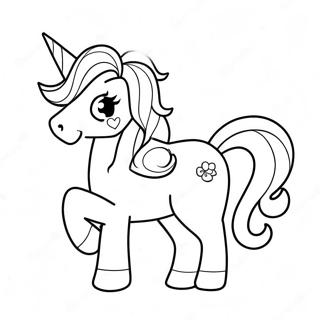 Pagina Para Colorear De Emoji De Unicornio Brillante 72865-60159