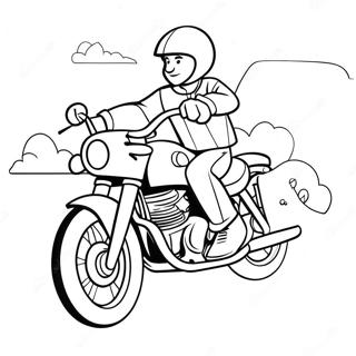 Pagina Para Colorear De Chase Montando Su Motocicleta 72885-60181