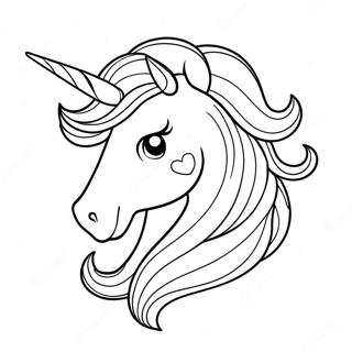 Pagina Para Colorear De Un Cuerno De Unicornio 72904-60204