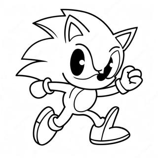 Pagina Para Colorear De Sonic Corriendo Rapido 72955-60231