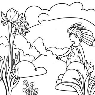 Pagina Para Colorear De Garten Of Banban Capitulo 3 72984-60255