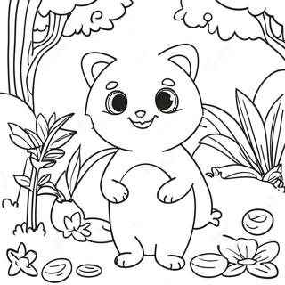 Pagina Para Colorear De Personajes Coloridos De Garten Of Banban 72985-60257