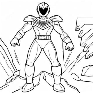 Pagina Para Colorear De Power Rangers Megaforce 73004-60274