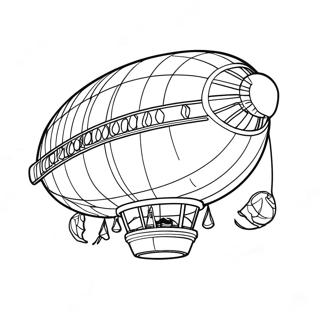 Pagina Para Colorear De Un Dirigible 73024-60294