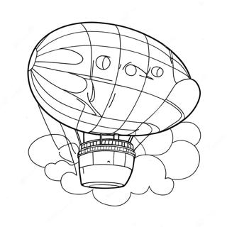 Pagina Para Colorear De Un Dirigible 73024-60296